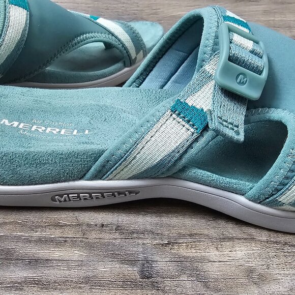 Merrell Women's District Muri Wrap Slide Trooper Slip On Sandal Shoe - Picture 8 of 10